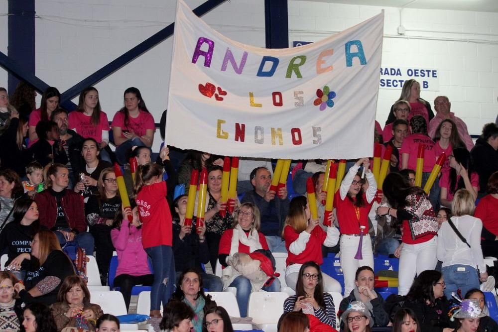 Andrea Guerrero, de la comparsa Los Gnomos, reina infantil del Carnaval de Cartagena 2017