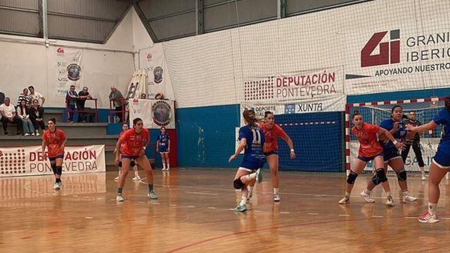 Empate en Vigo del Grupo USA Handbol Mislata en un partido muy igualado (24-24)