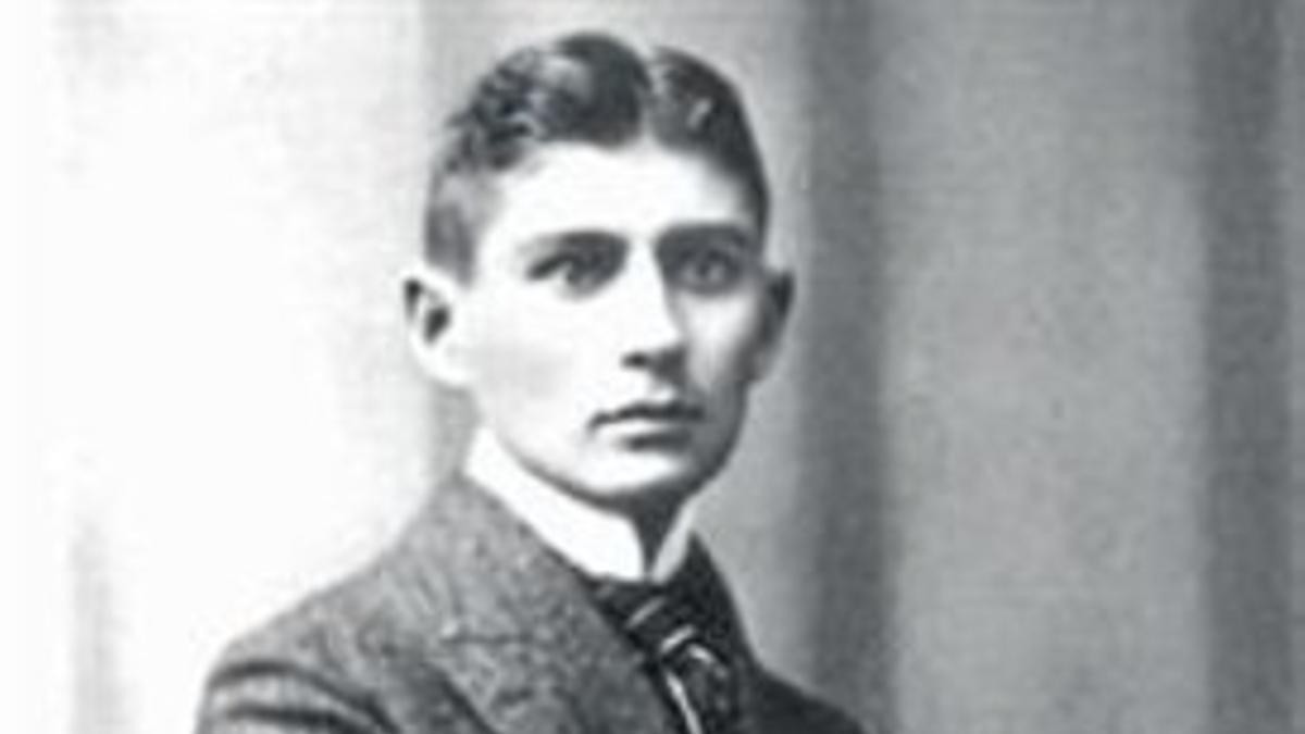 Franz Kafka en 1906, a los 23 años.