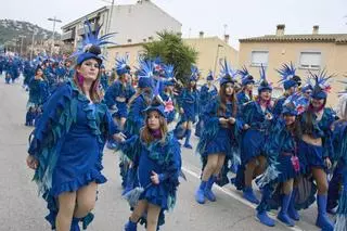 La rua del Carnaval de Santa Cristina d'Aro en imatges