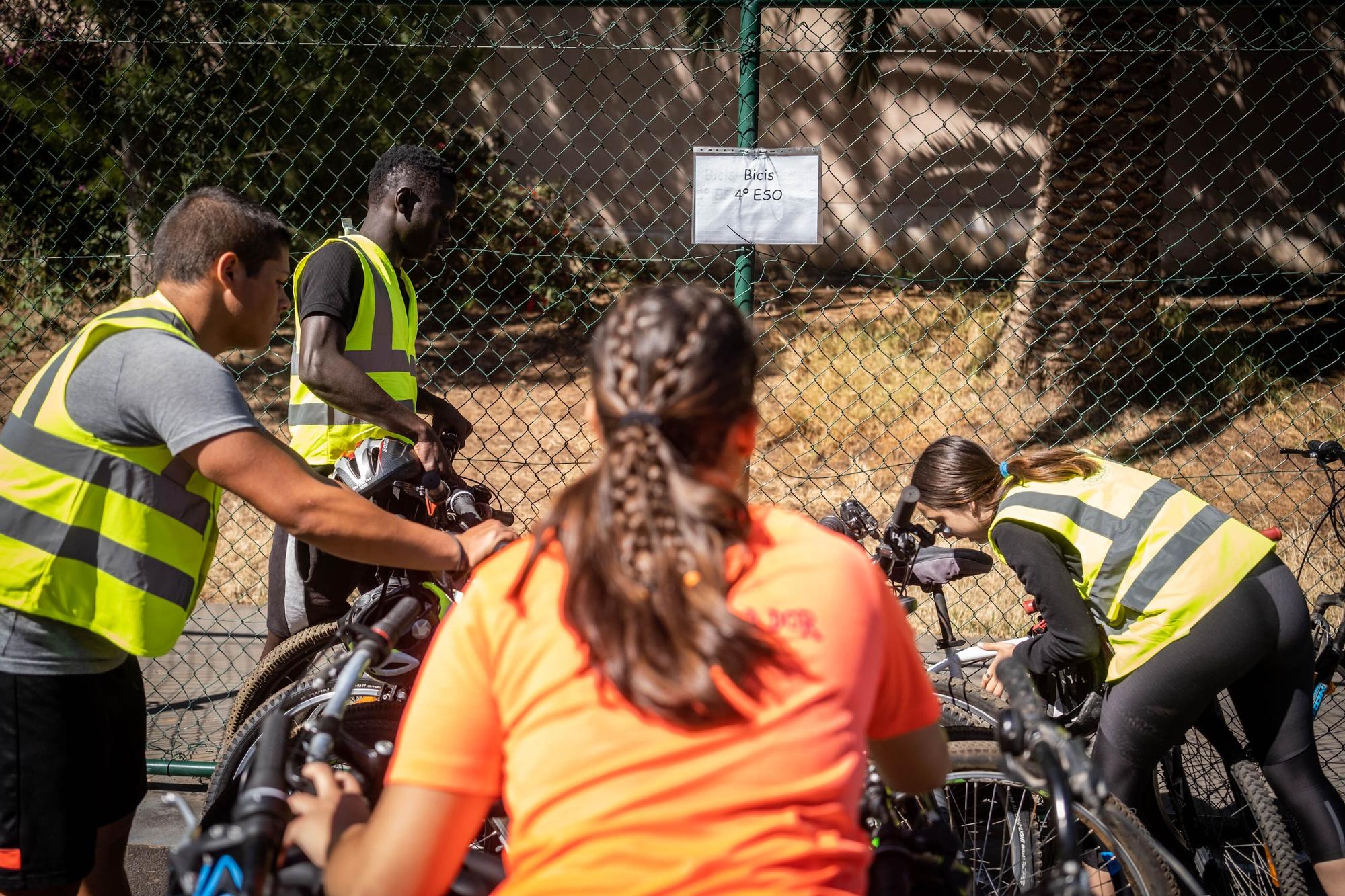 Marcha Ciclista Escolar Intercentros San Benito con B de Bici