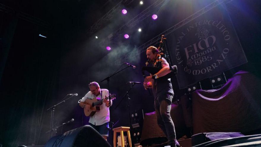 Concierto de Ross Ainsley y Tim Edey en el Intercéltico. | S. Á.