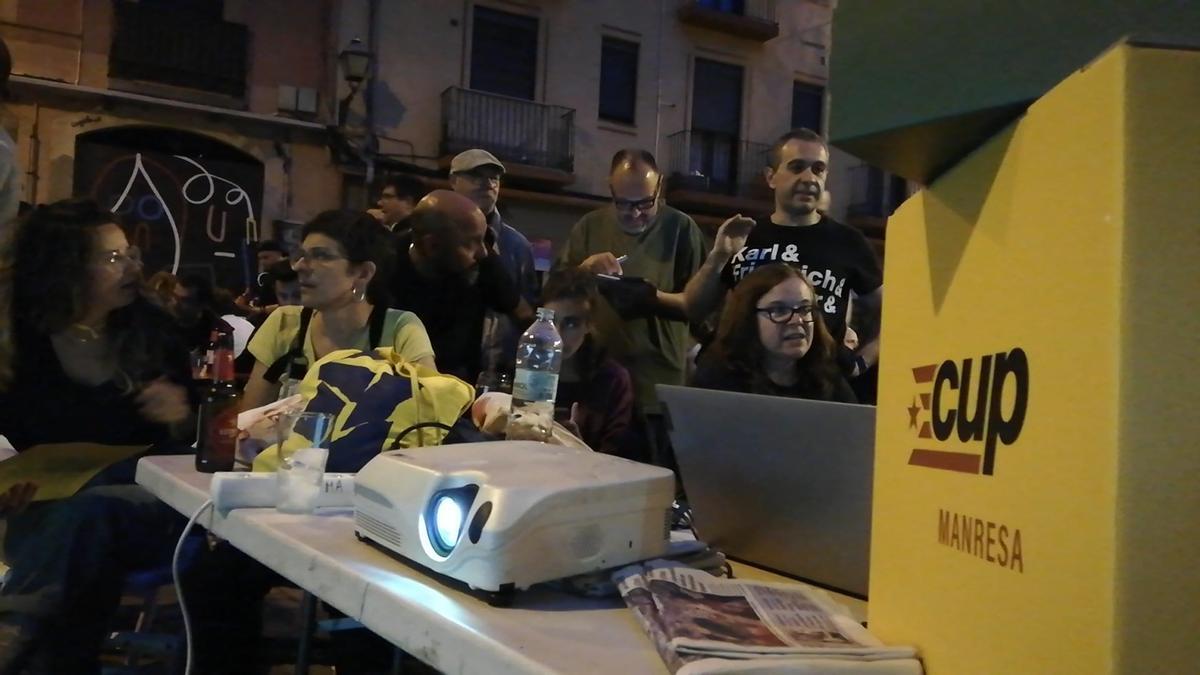 FEM a la plaça Gispert de Manresa