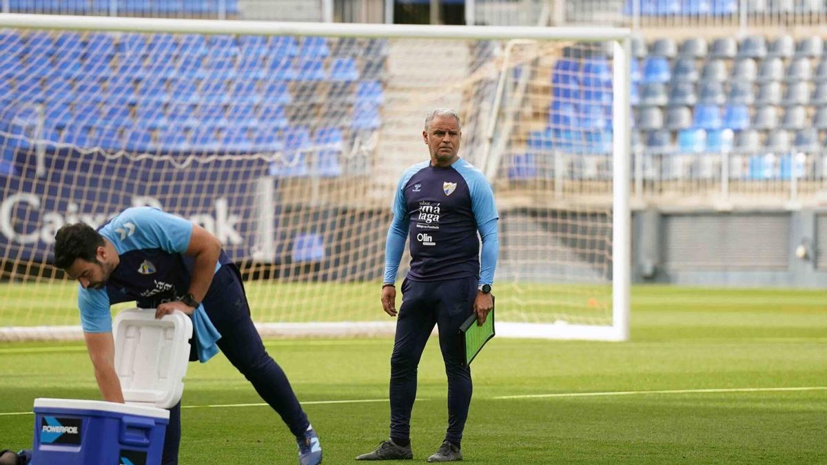 Pellicer tendrá que cambiar su defensa para el derbi ante el Almería.