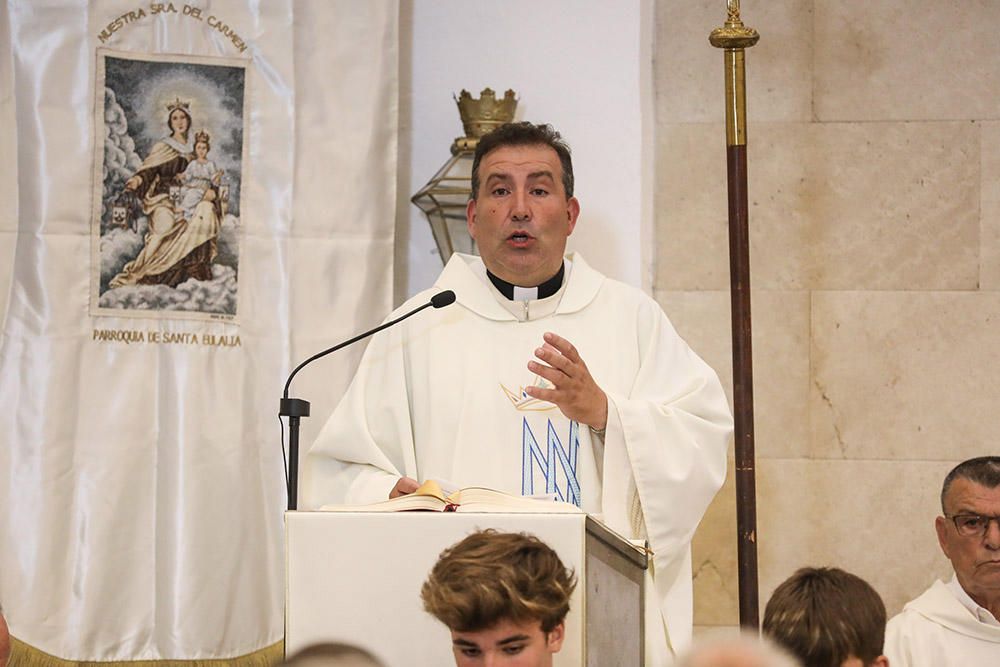 Procesión de la Virgen del Carmen de Santa Eulària