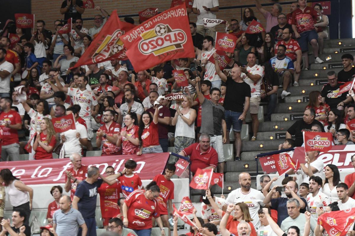 La clasificación de ElPozo Murcia a la final de liga, en imágenes