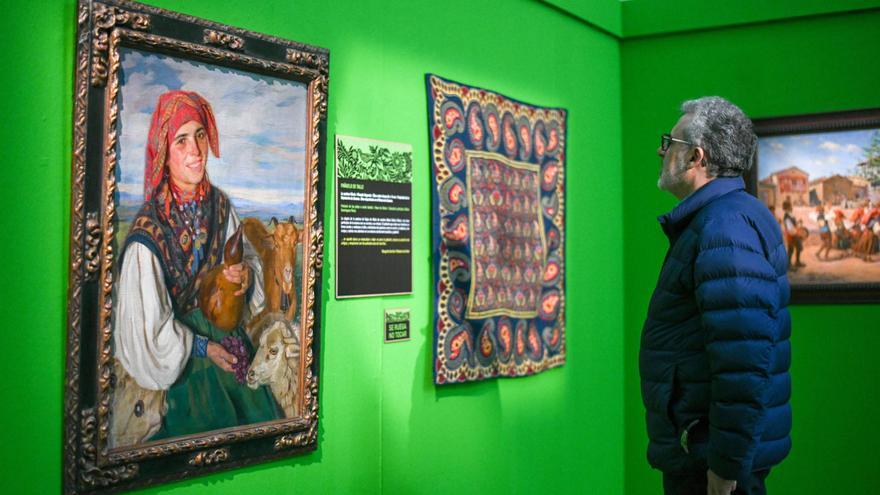 La exposición &quot;El vestir de alistano&quot; viaja a Sejas