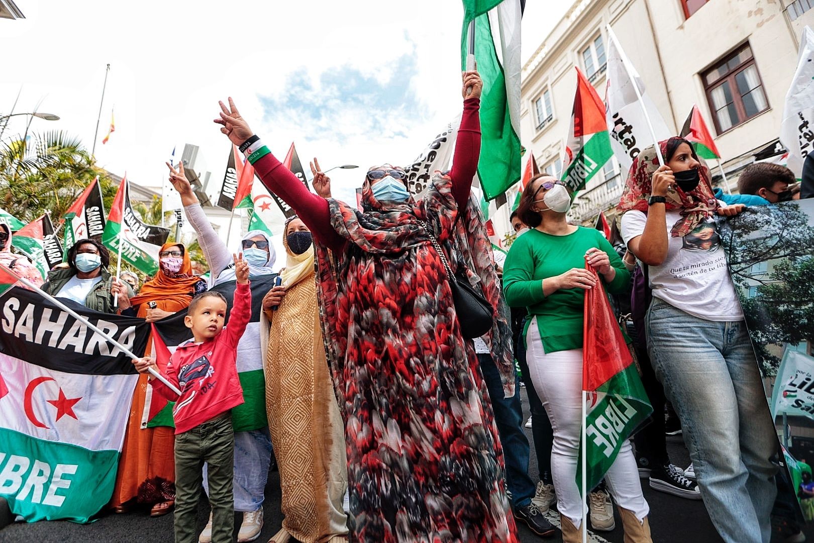 Concentración en apoyo de la autodeterminación de la causa del pueblo saharaui (26/(03/2022)