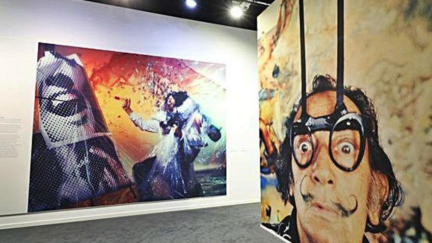 Un dels espais de l&#039;exposició «Dalí, una història de pintura».