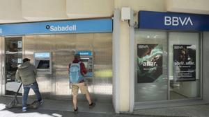 La concentració bancària s’acostaria al nivell d’alerta si s’uneixen BBVA i Sabadell