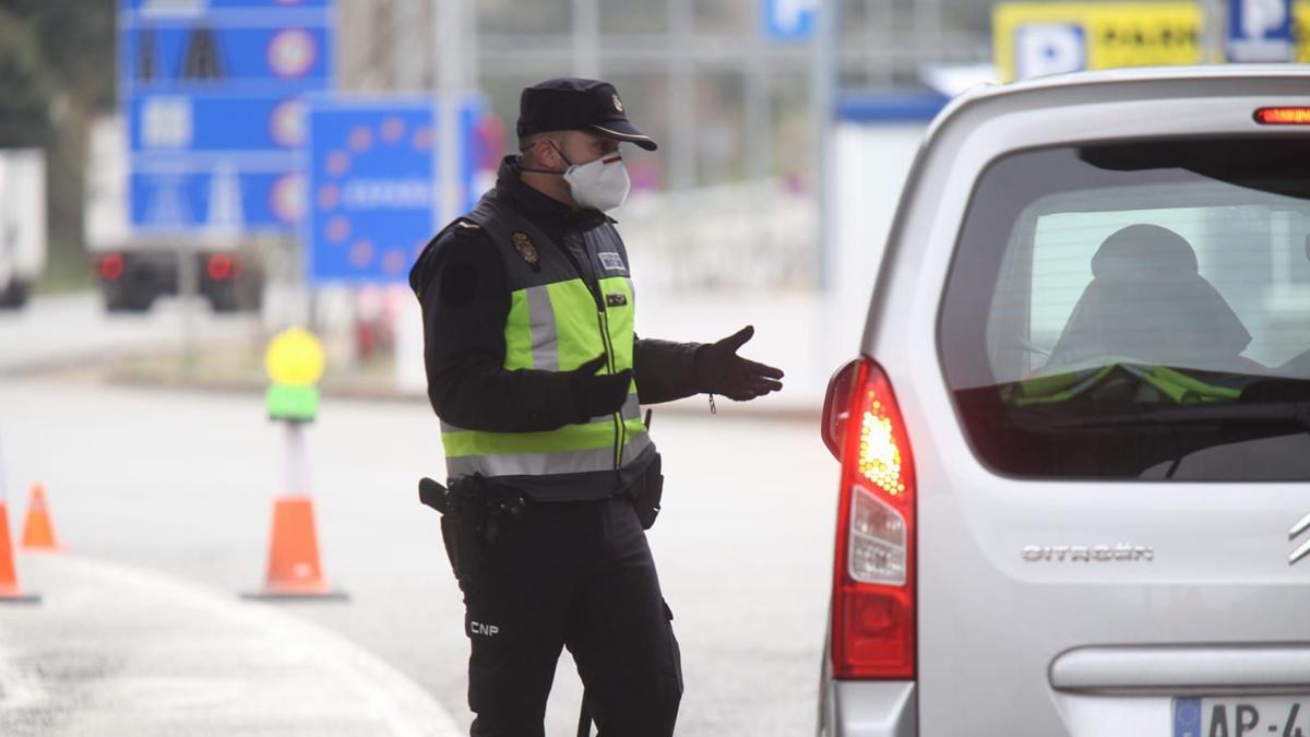 Controles fronterizos en La Jonquera