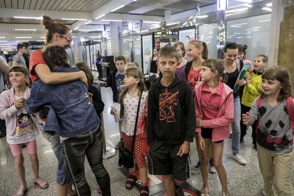 Los niños de Chernóbil, en Mallorca