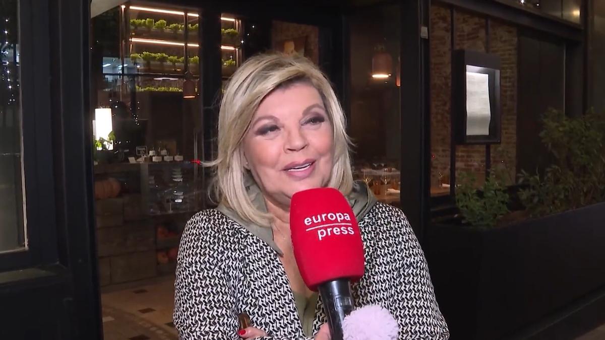 Primeras palabras de Terelu Campos sobre el nacimiento de su nieto ante las cámaras