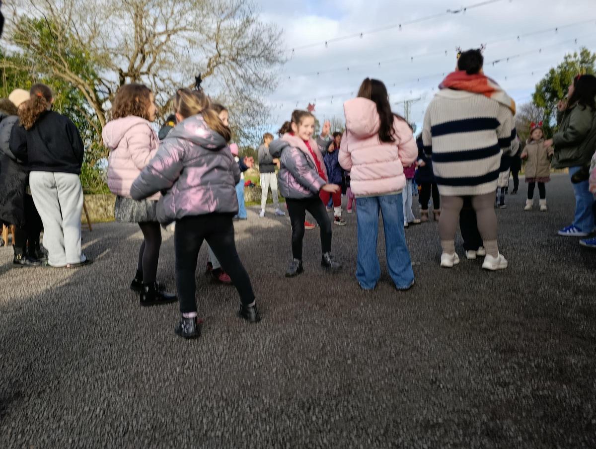 Así se vivieron las campanadas infantiles en Valdesoto
