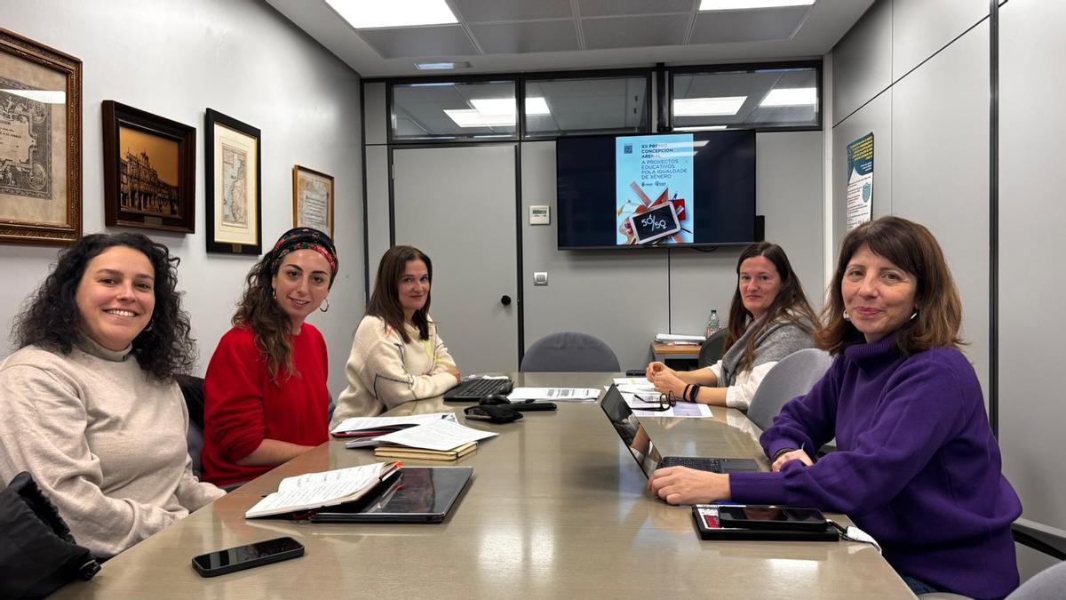 Integrantes do xurado do certame.