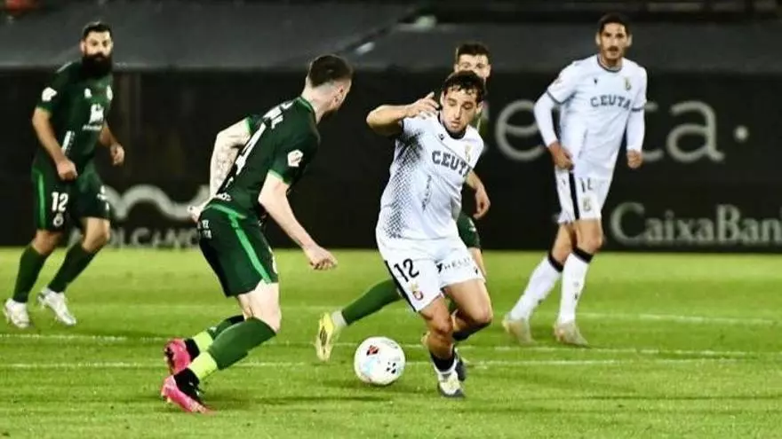 Encuentro sin goles entre el Ceuta y el Racing Club