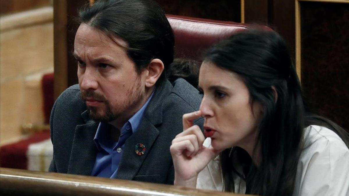 Irene Montero, positivo en coronavirus y Pablo Iglesias, en cuarentena