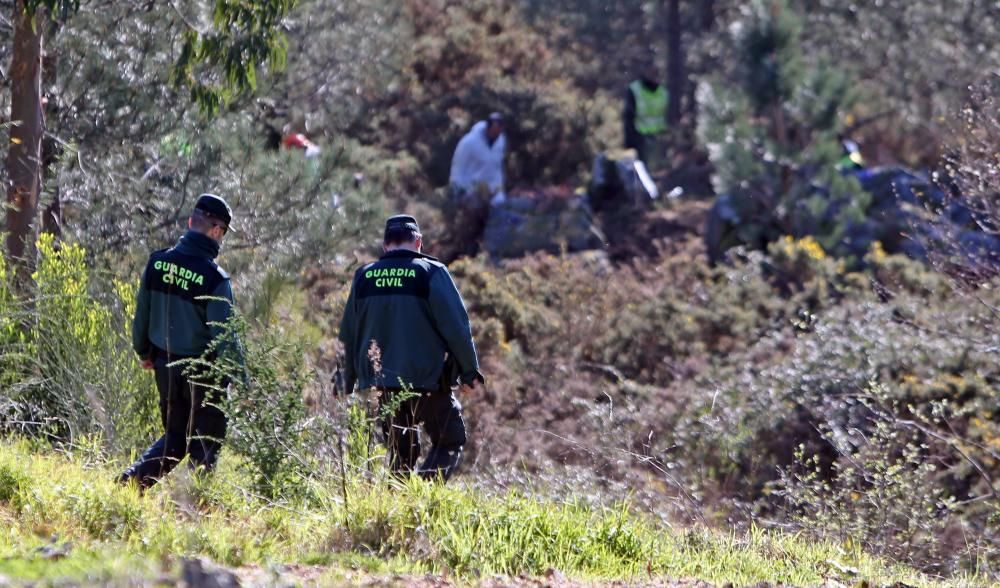 Búsqueda de pruebas en el caso de Baiona