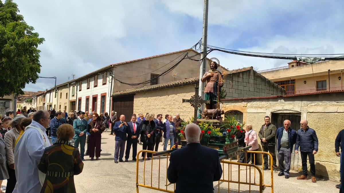 Celebración de San Isidro en Corrales del Vino