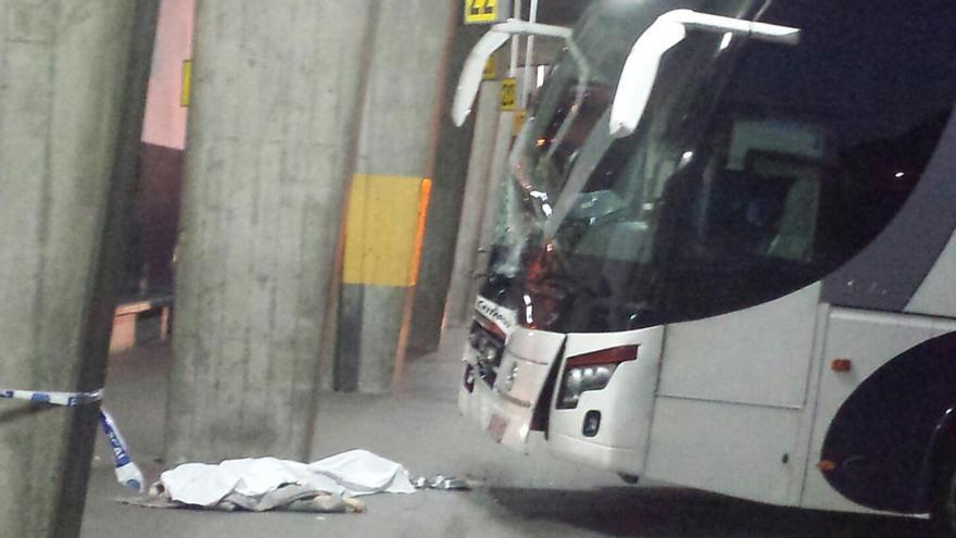 Fallece una mujer atropellada por un autobús en Pontevedra