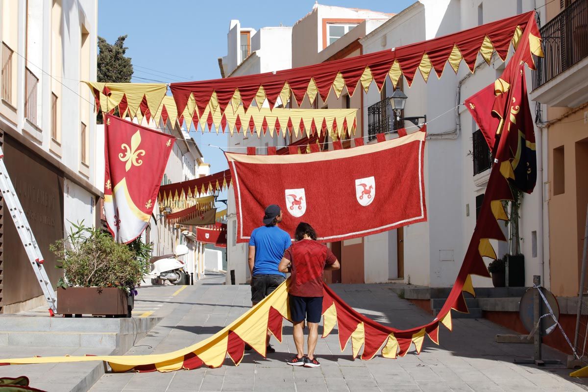 Preparativos de Ibiza Medieval