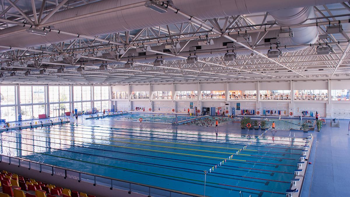 Piscina cubierta de Inacua Málaga.