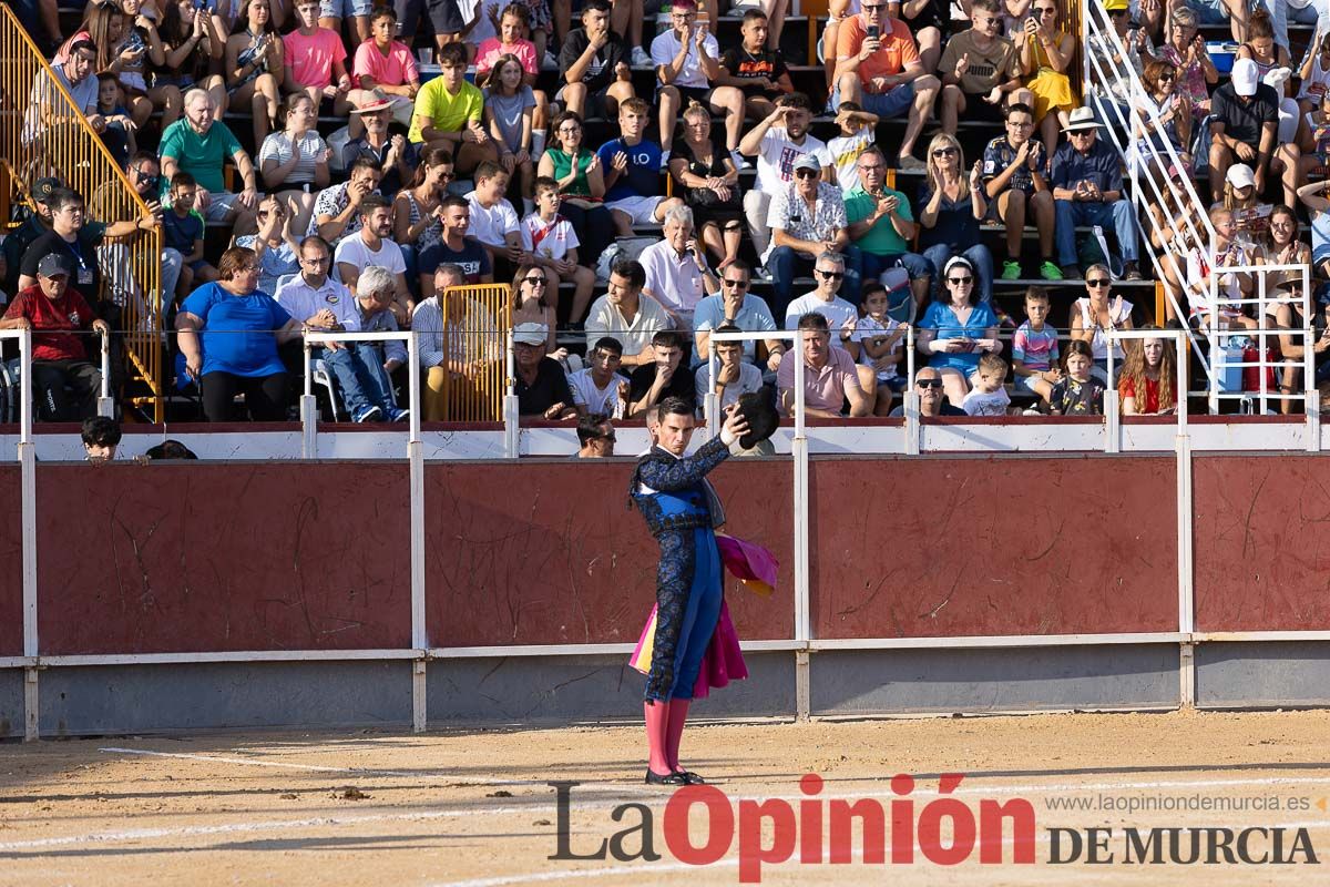 Quinta novillada Feria Taurina del Arroz en Calasparra (Marcos Linares, Diego Bastos y Tristán Barroso)