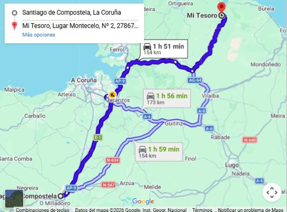 Cómo llegar a Mi Tesoro desde Santiago