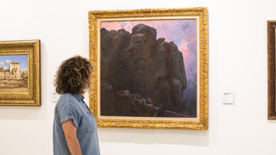 La obra ‘El paso de Roncesvalles’ se puede ver en Zaragoza, en el Museo Goya.