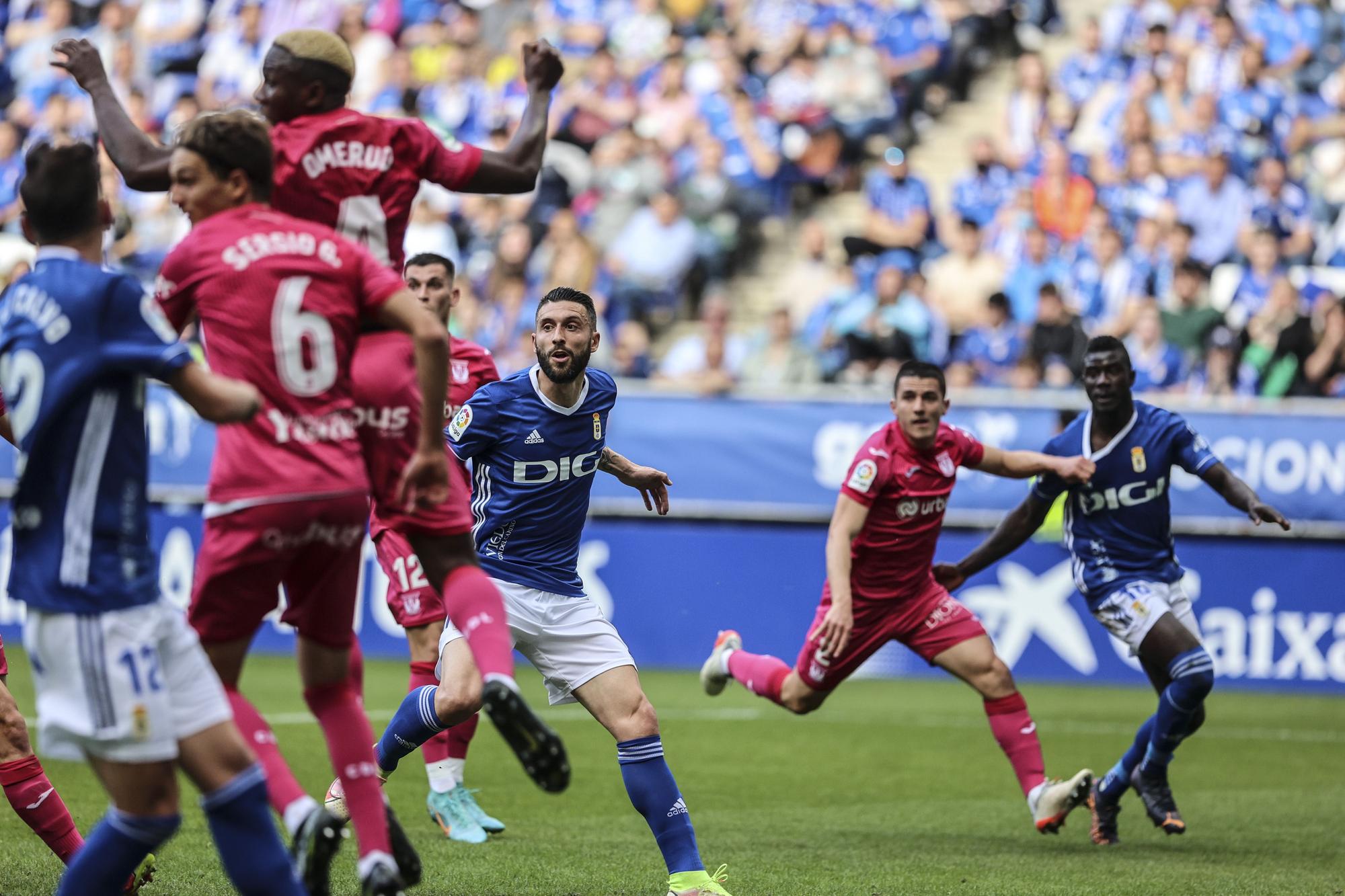 IMÁGENES: Así fue el partido entre el Oviedo y el Leganés