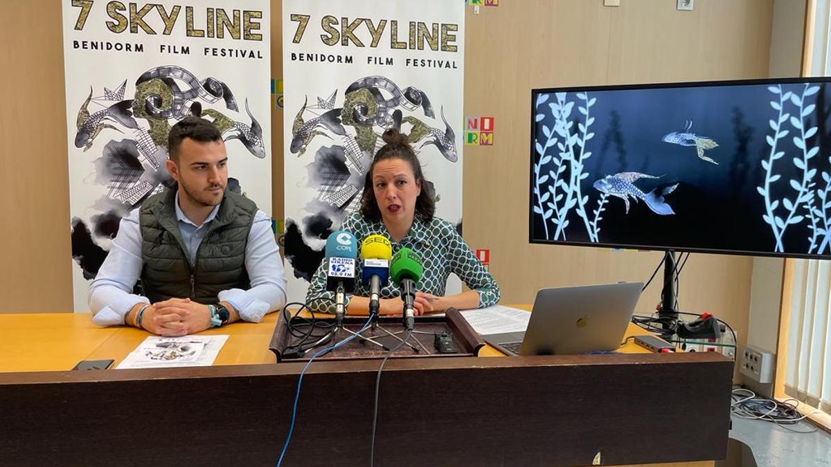 La presentación del Skyline Festival de Benidorm de este año.