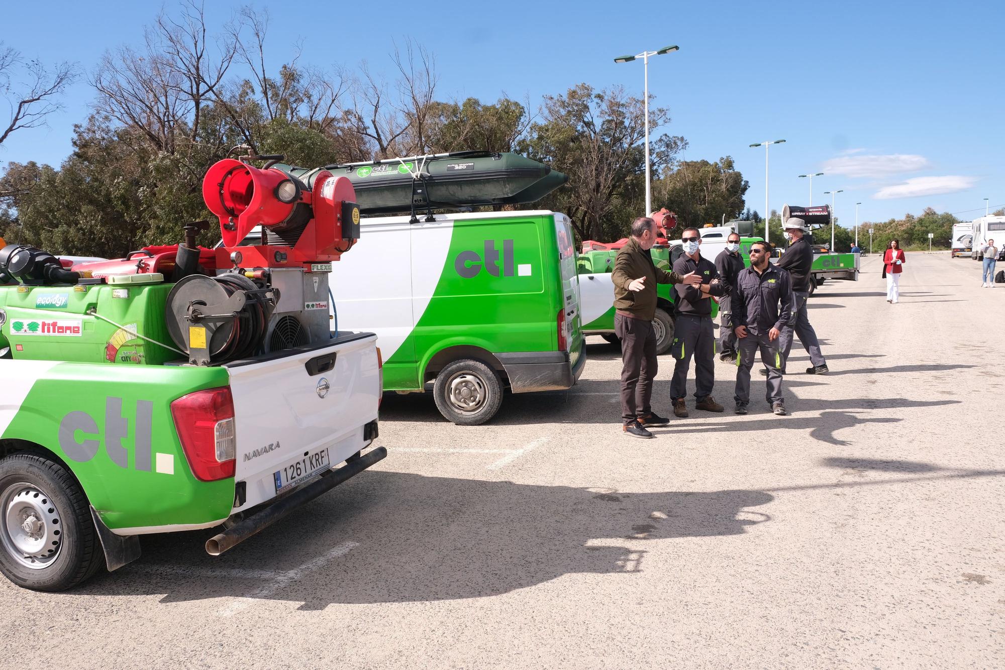 Más drones y una zodiac para vencer las plagas de mosquito en Elche