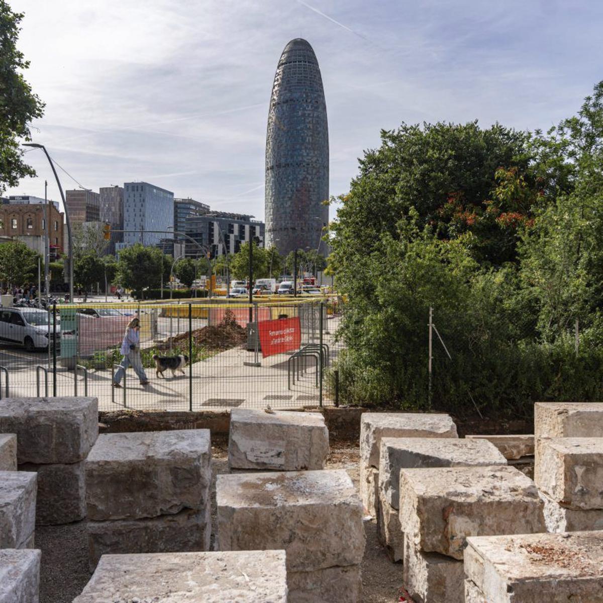 Barcelona guarda 250 blocs de les extintes pedreres de Montjuïc
