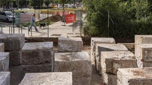 Barcelona guarda 250 blocs de les extintes pedreres de Montjuïc