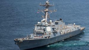 Dos avions militars veneçolans sobrevolen un vaixell dels EUA