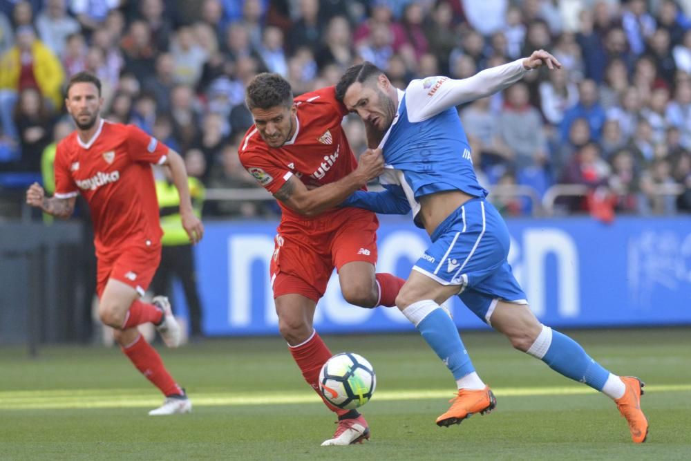 El Dépor no pasa del empate ante el Sevilla