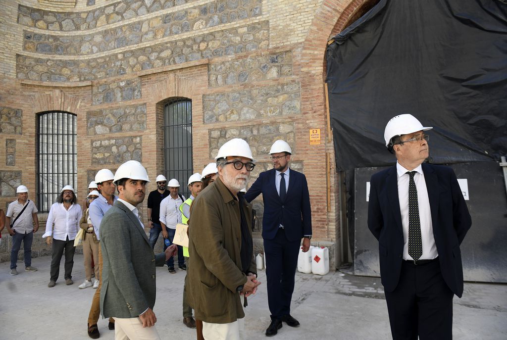 Así van las obras en la segunda fase de la Cárcel Vieja de Murcia