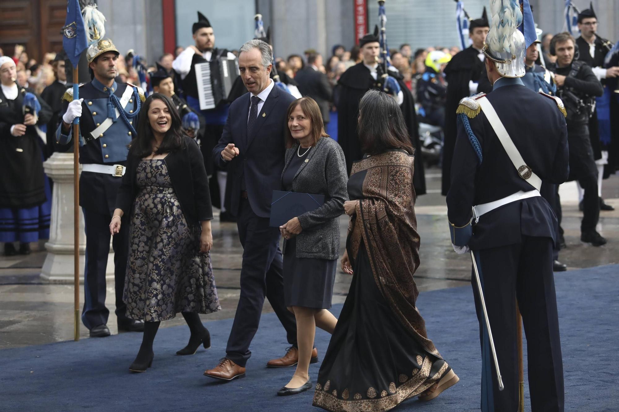 EN IMÁGENES: Así fue la alfombra azul de los Premios Princesa de Asturias 2023