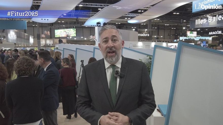 Víctor Martínez, alcalde de Santomera | Fitur 2025