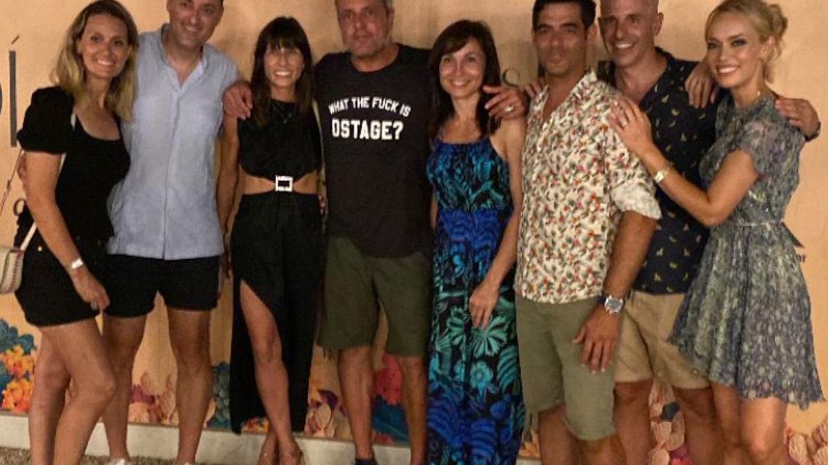 La foto que subió a las redes sociales Patricia Conde con M-Clan