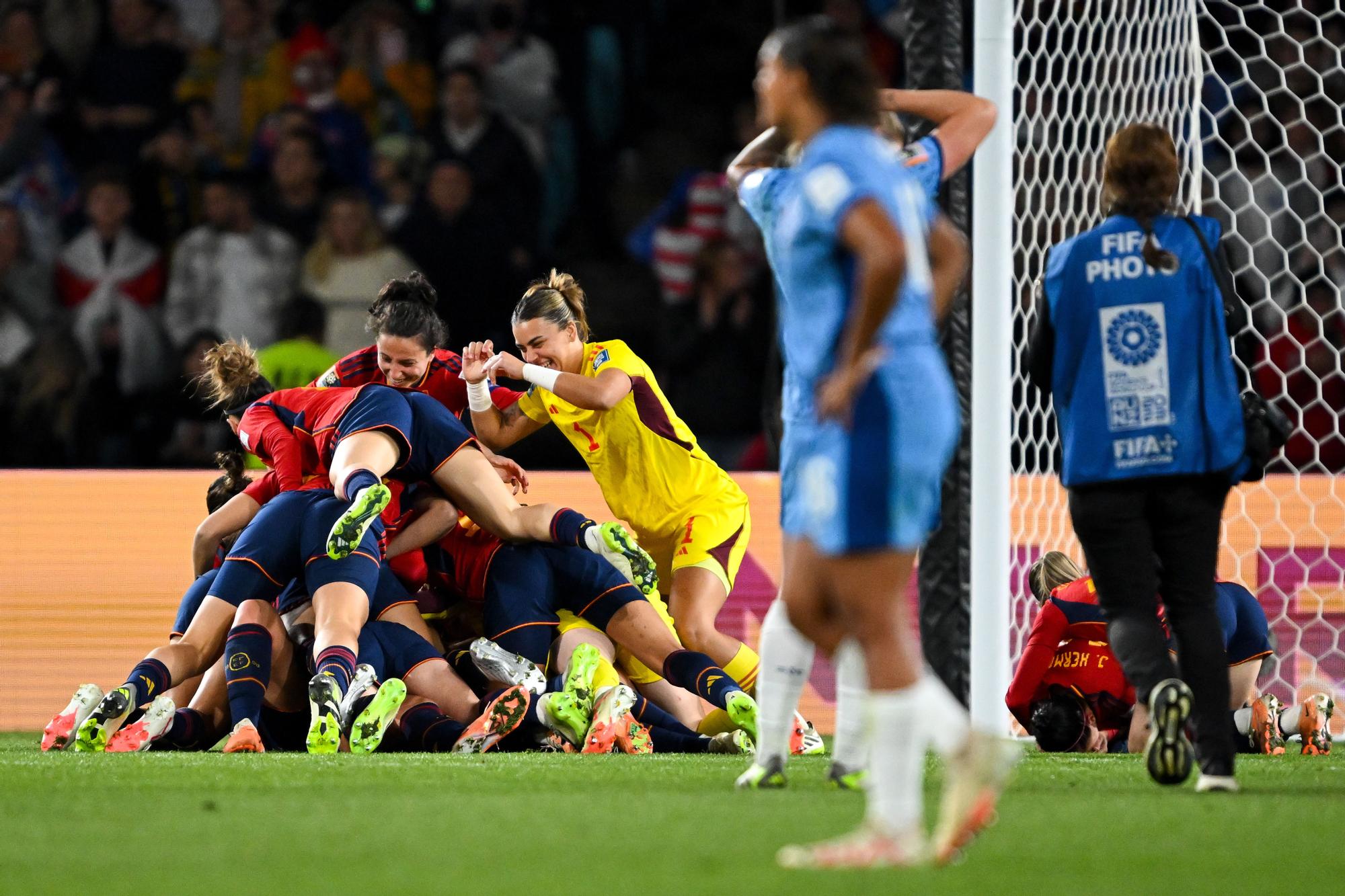 Les millors imatges de la selecció espanyola a la final del Mundial femení