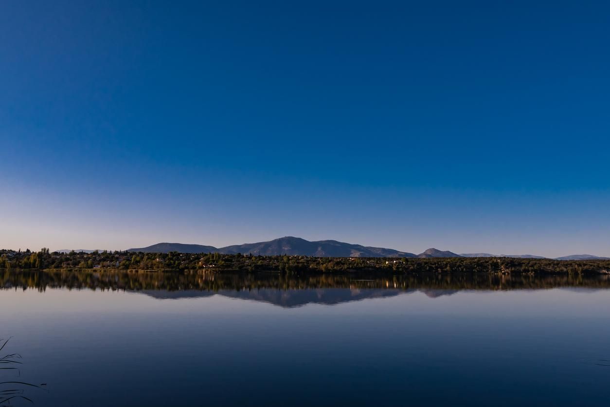 Vista del Embalse de Cazalegas.