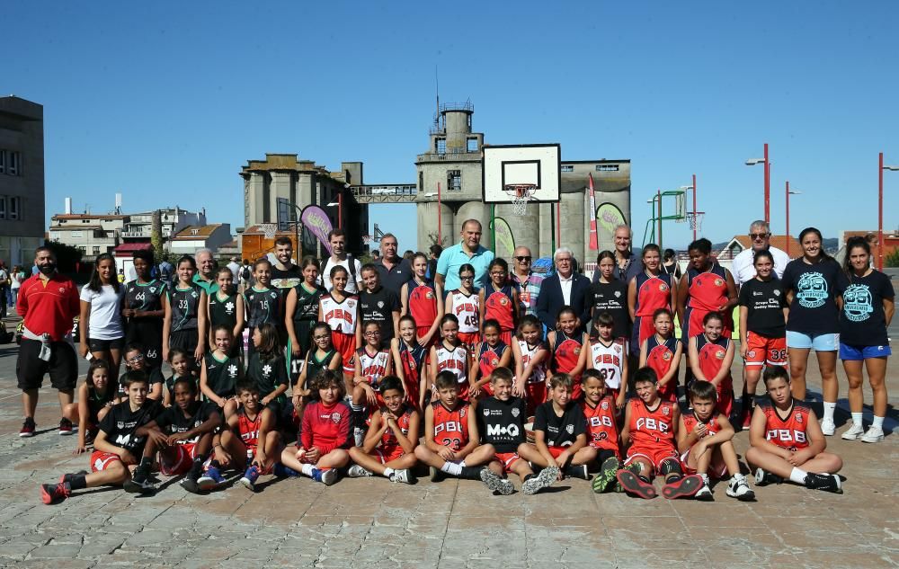 El torneo alevín, aperitivo del partido entre el Obradoiro y el Alba Berlín.