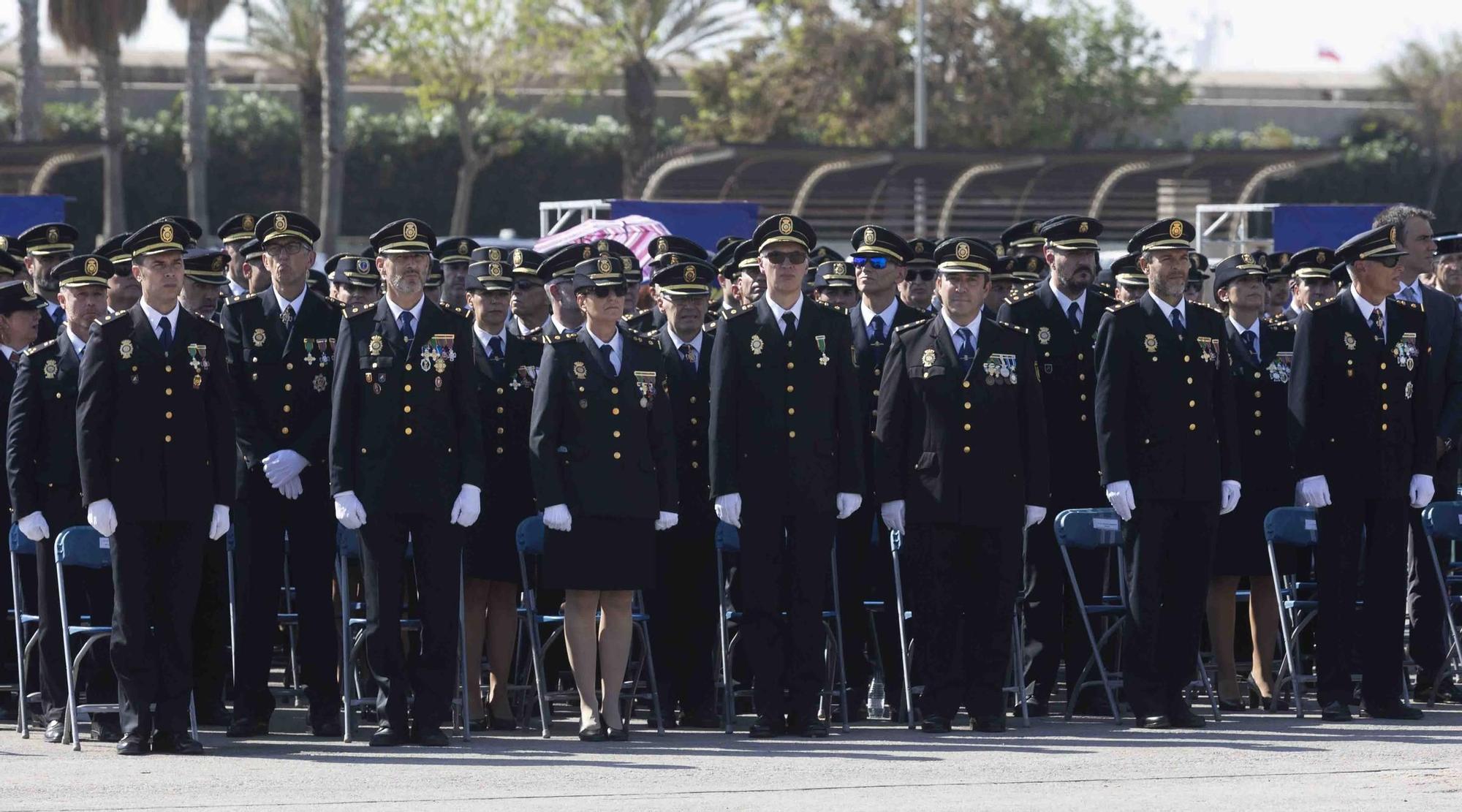 Actos de la festividad de la Policía Nacional