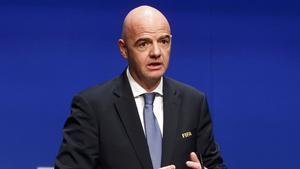 Infantino, presidente de la FIFA