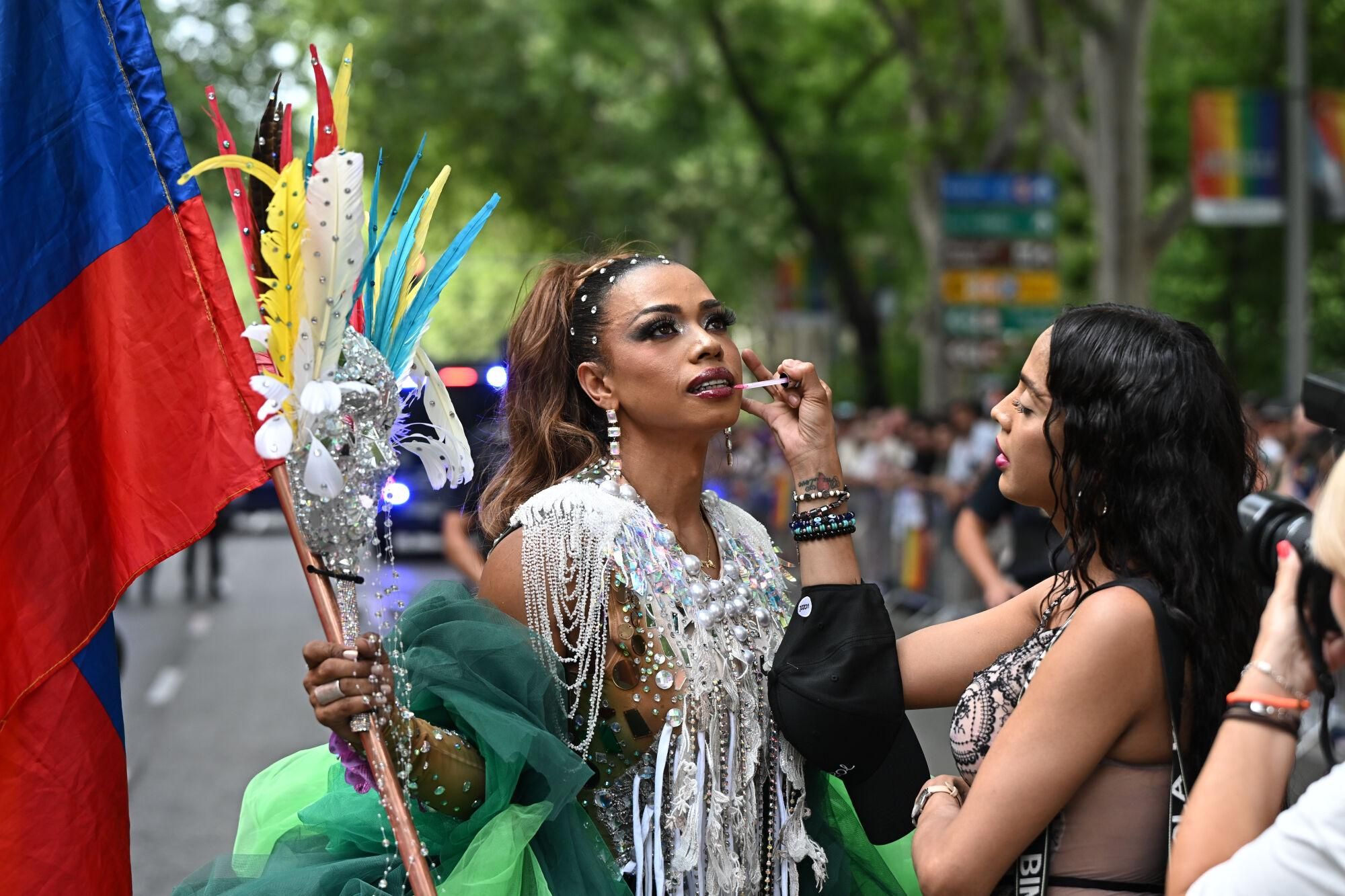 La marcha del Orgullo en Madrid, en imágenes.