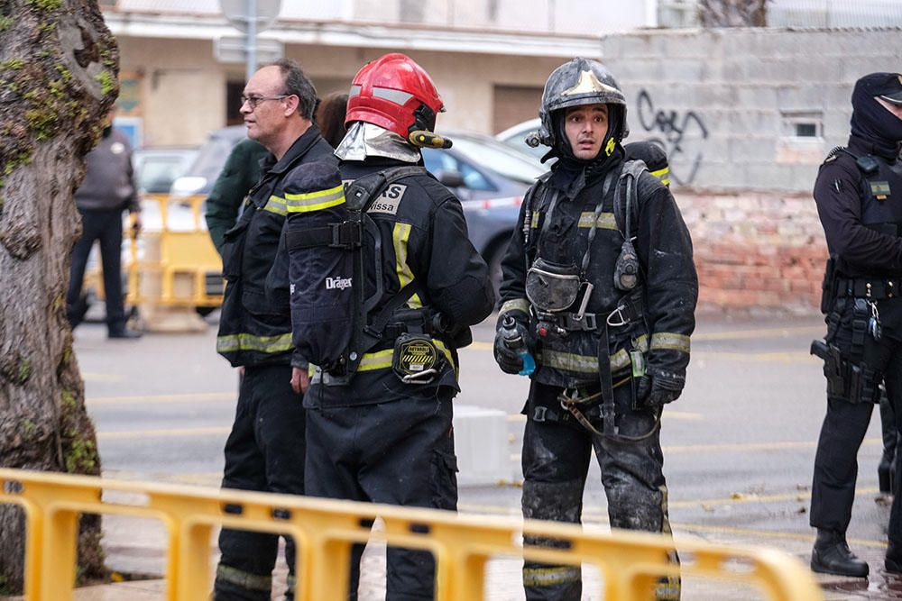 Incendio en los Juzgados de Ibiza