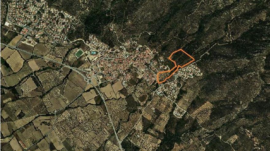 Plànol de la zona afectada pel projecte SUD 3