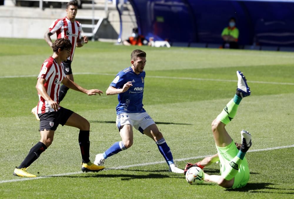 El partido amistoso entre el Real Oviedo y el Athletic Club, em imágenes