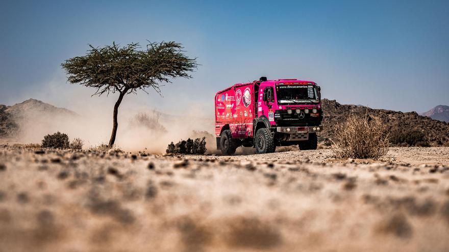 El ‘Elefante Rosa’ vuelve a volar en la octava etapa del Dakar